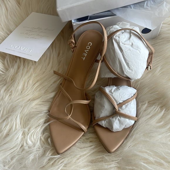 NWT Covet Shoes Aurelia Nude Stiletto - Picture 4 of 10